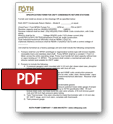 212˚F Steam Condensate Return Specification Form